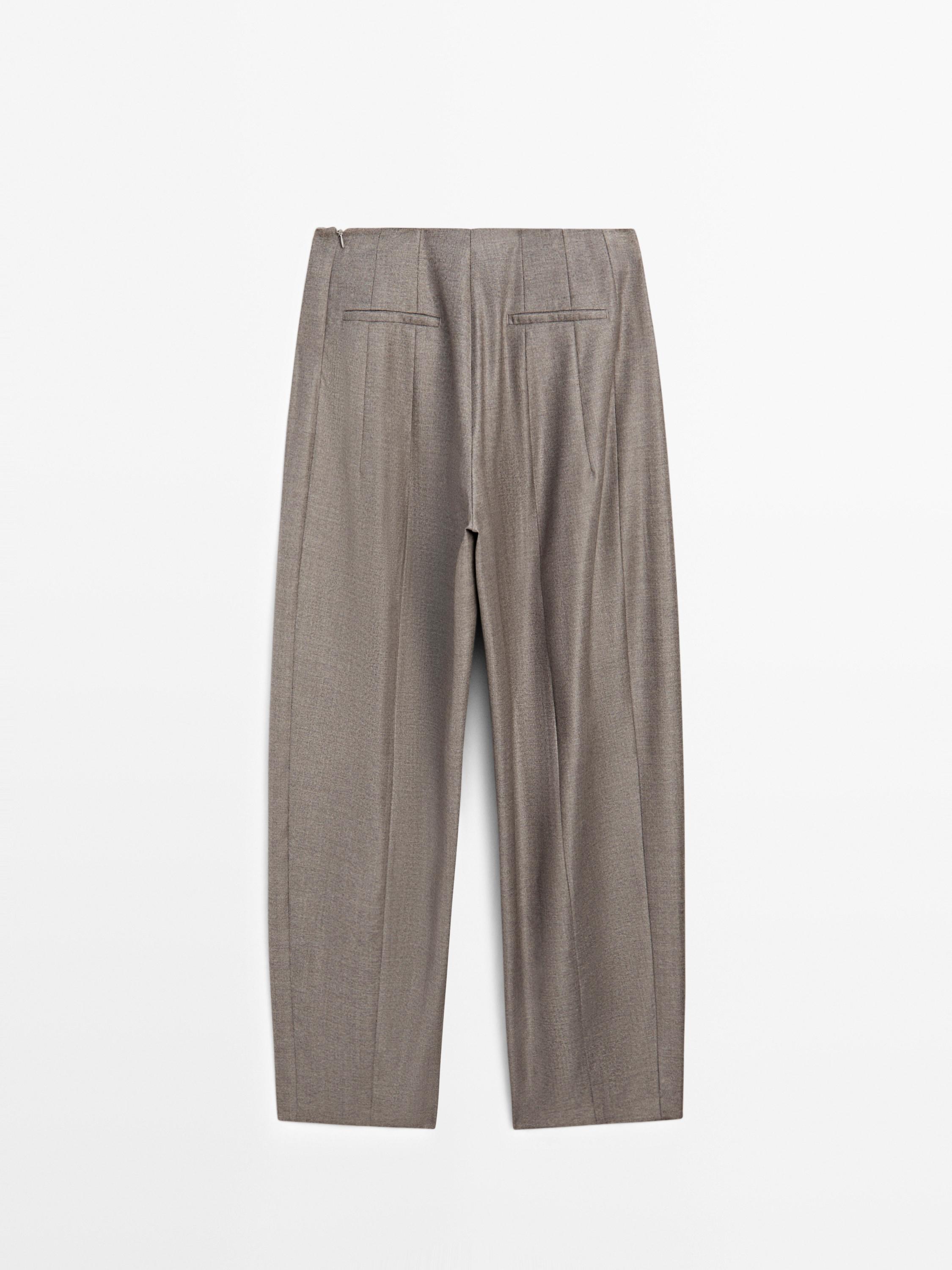 Tailored balloon fit trousers - LIMITED